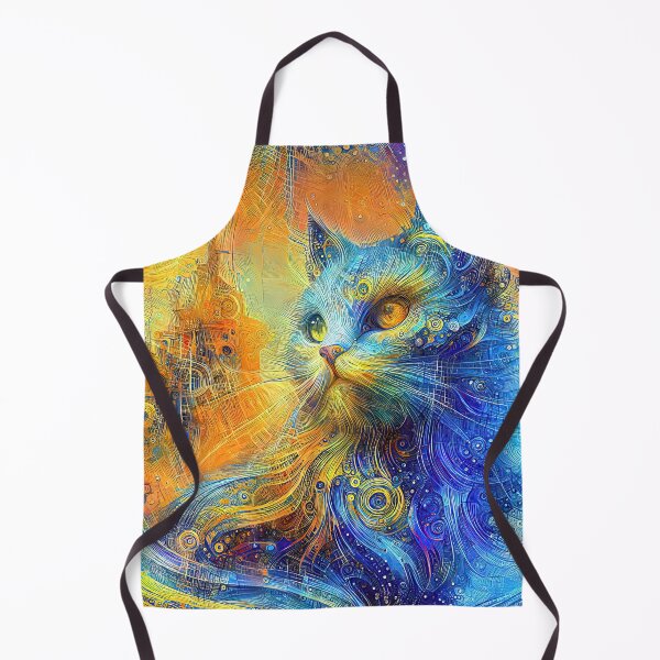 Item preview, Abstract abstraction of castle and cat. DeepDream designed and sold by blackhalt.