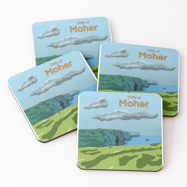 Item preview, Cliffs of Moher designed and sold by EtherialCrafts.