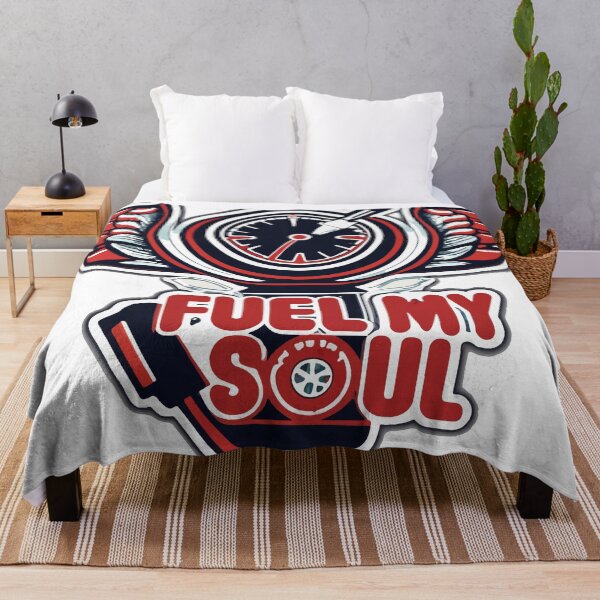 Item preview, Fuel My Soul - Muscle Car Enthusiasts Inspirational Sticker designed and sold by NiftyWrx.