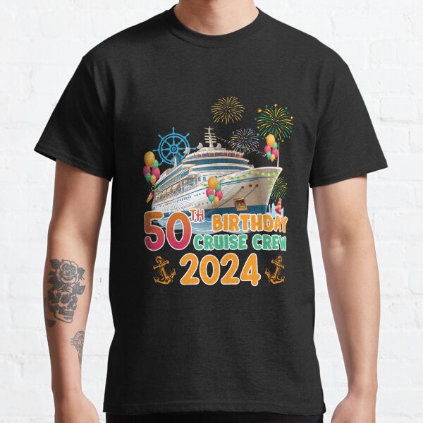 Item preview, Birthday Cruise Crew Shirt, 50th Birthday Shirts, Birthday Party Cruise Squad 2023, Birthday Squad Shirts, Birthday Gift designed and sold by luuluu25.