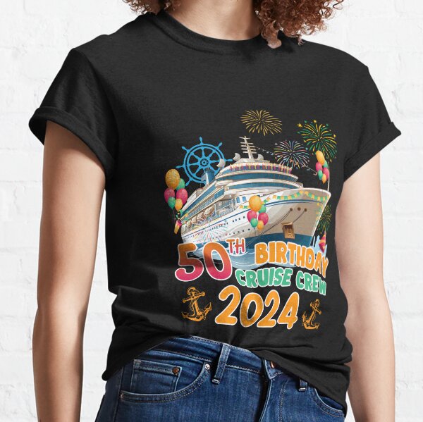 Item preview, Birthday Cruise Crew Shirt, 50th Birthday Shirts, Birthday Party Cruise Squad 2023, Birthday Squad Shirts, Birthday Gift designed and sold by luuluu25.
