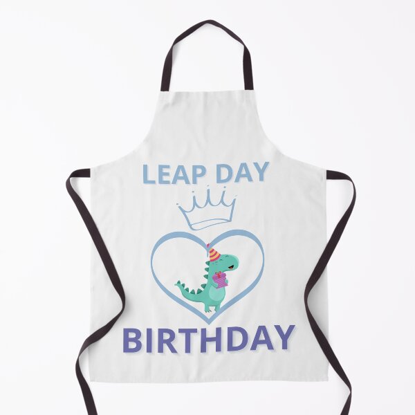 Item preview, Leap day birthday Dinosaur blue designed and sold by NexCreation.