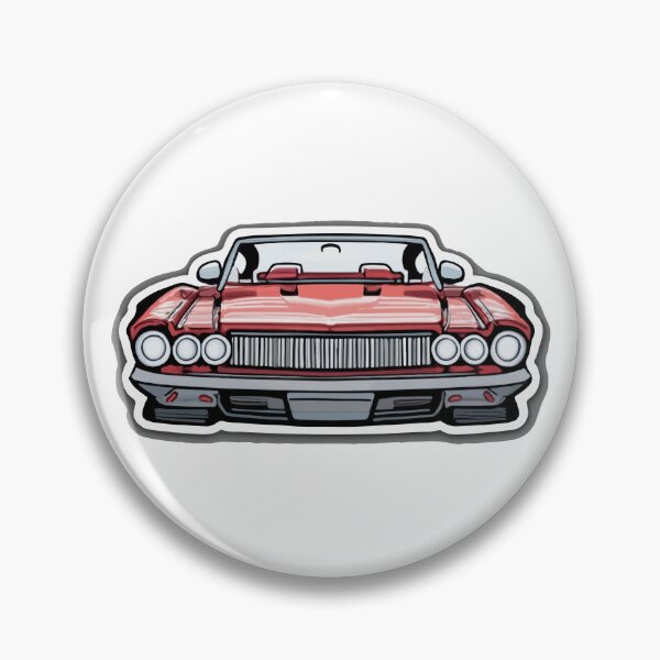 Item preview, Chrome Muscle Car Badge designed and sold by NiftyWrx.
