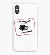 no spiders iPhone Case/Skin
