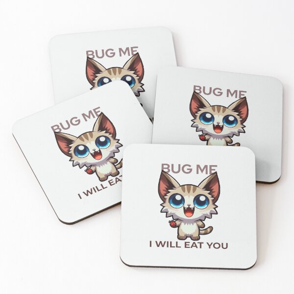 Item preview, Bug me I will eat you meme designed and sold by TevAr.