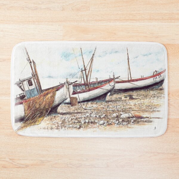 Item preview, Aldeburgh, Suffolk, England pen and watercolour drawing for charity designed and sold by JayTCee.