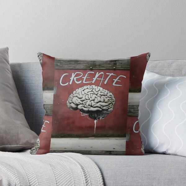 Item preview, Graffiti Brain: Create in Bansky Style" designed and sold by MillennialVibe.