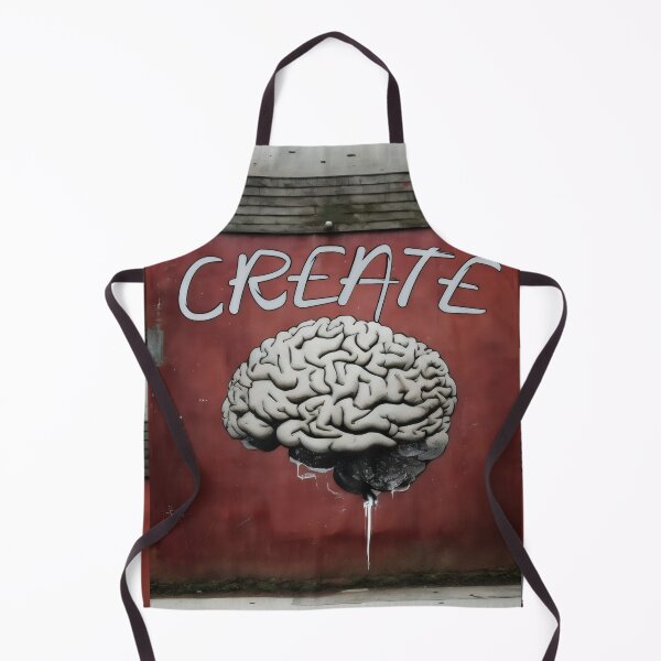 Item preview, Graffiti Brain: Create in Bansky Style" designed and sold by MillennialVibe.