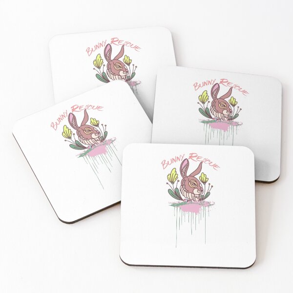 Item preview, Bunny Rescue Flowers designed and sold by KoumlisArt.