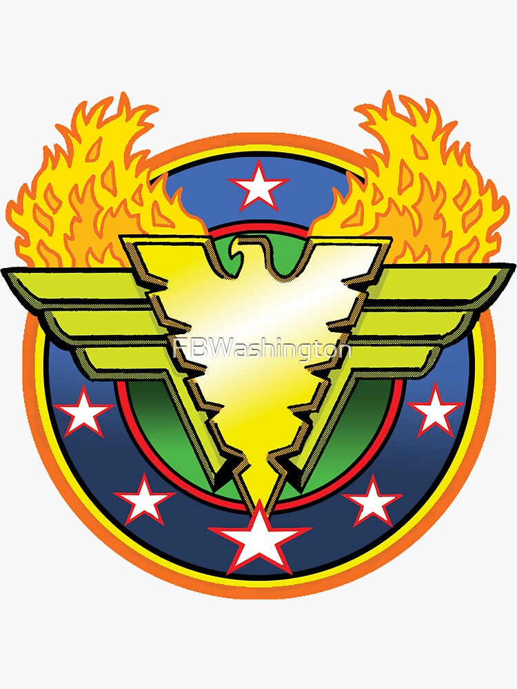 Thumbnail 3 of 3, Sticker, POP ART Space Amazon Icon designed and sold by FBWashington.