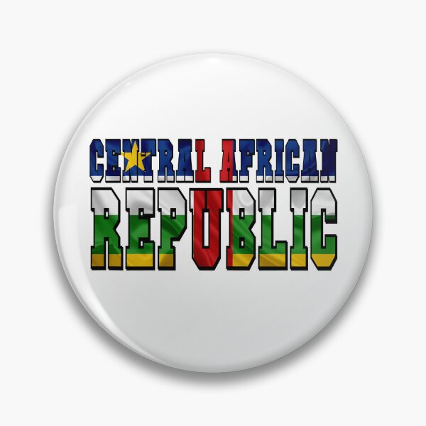 Item preview, Central African Republic Country Flag Typography designed and sold by TravelWish.