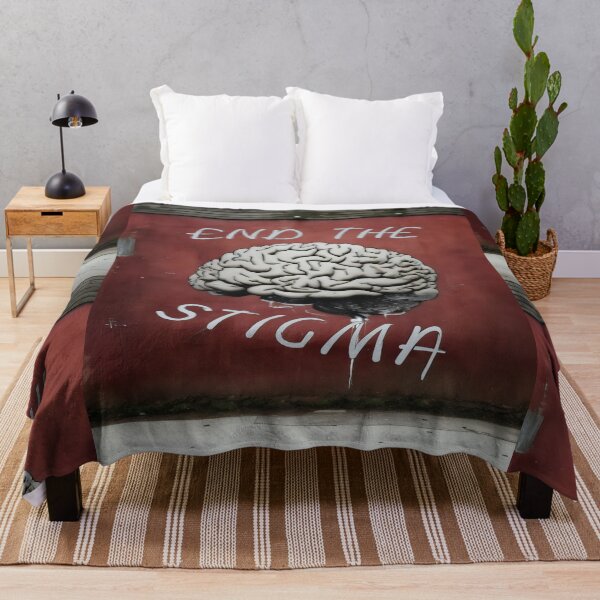 Item preview, Graffiti Brain: End the Stigma in Bansky Style designed and sold by MillennialVibe.