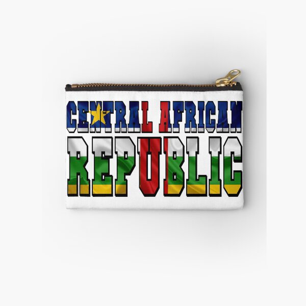 Item preview, Central African Republic Country Flag Typography designed and sold by TravelWish.