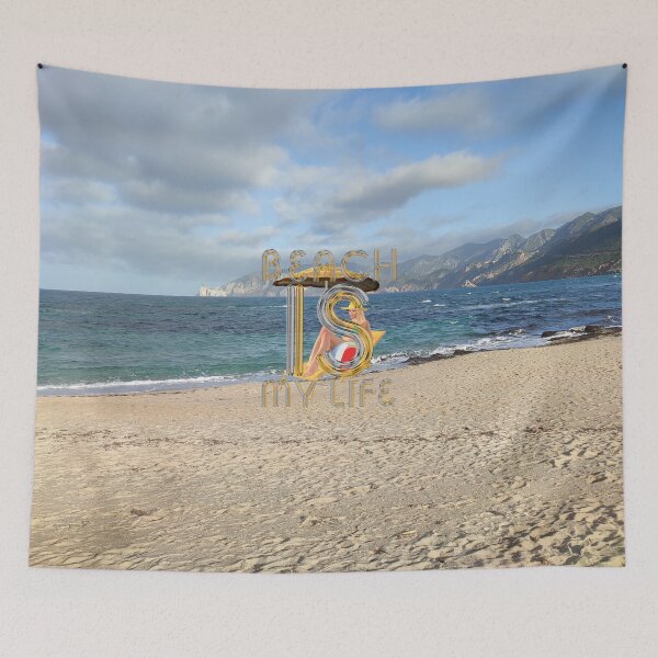 Item preview, Beach Is My Life designed and sold by teepossible.