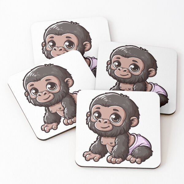 Item preview, Baby Gorilla  designed and sold by Apex-Ape.