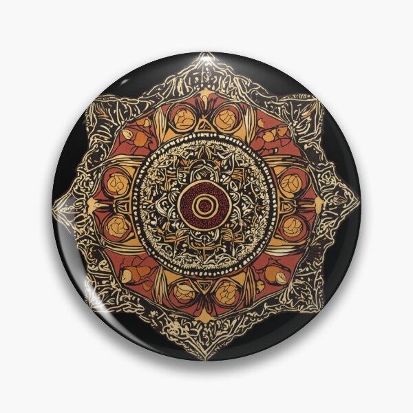 Item preview, Af motif rosette designed and sold by UZRWRLD .