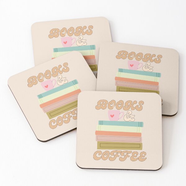 Item preview, Books And Coffee Vintage Cute designed and sold by ricricswert.