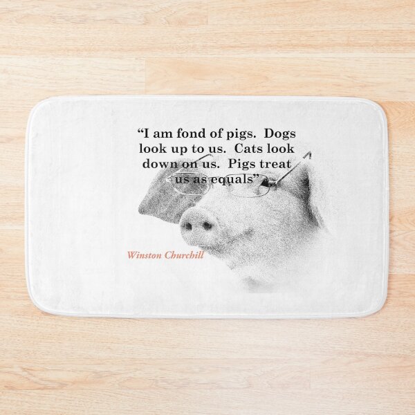 Item preview, I Am Fond Of Pigs (Pigs Are Smart) designed and sold by My Photo Shop.