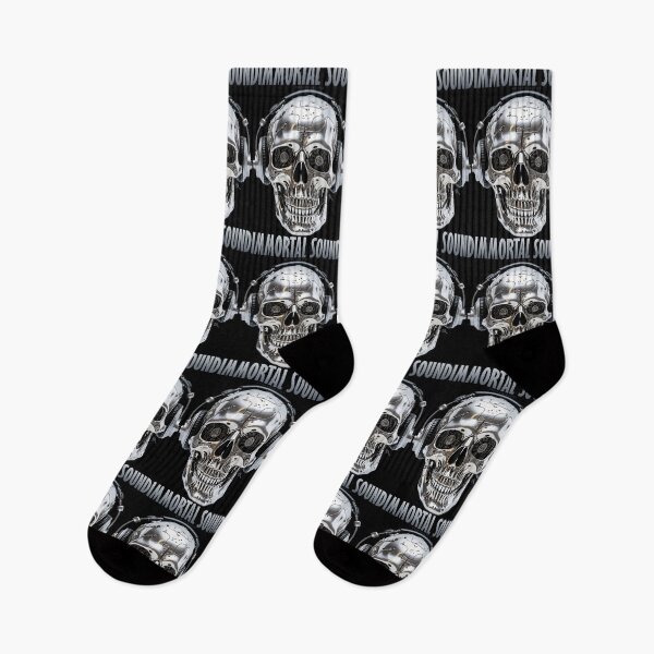 Item preview,  Immortal Sound - The Skull Club, skull, skull, headphones designed and sold by HIGUMAX.
