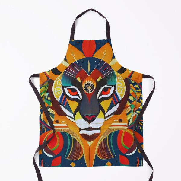 Item preview,  African lion  cartoon  animation designed and sold by VibeStyleShop.