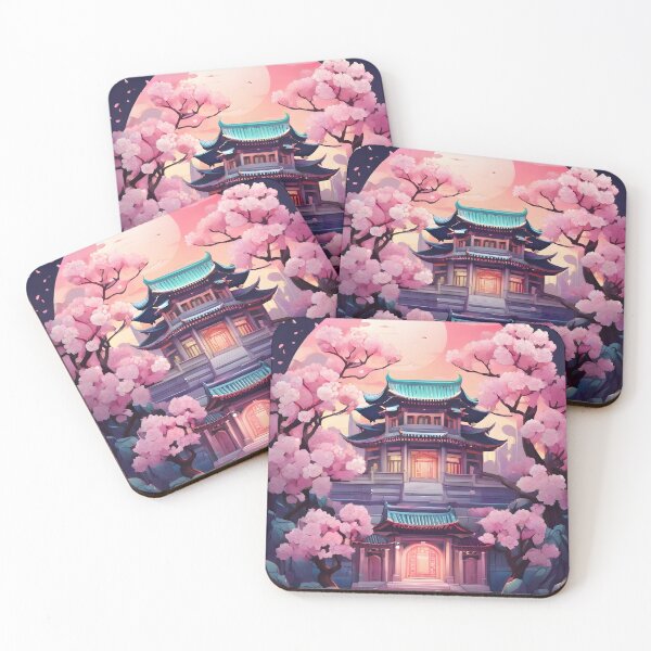 Item preview, Japanese Palace designed and sold by DemureArtsy.