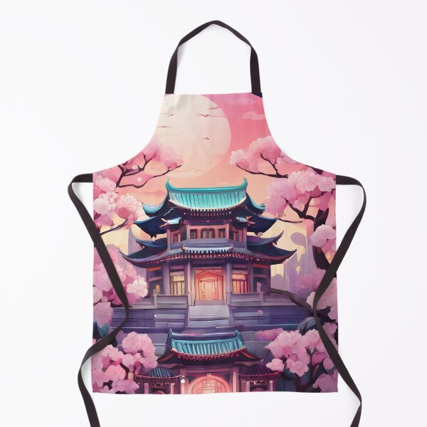 Item preview, Japanese Palace designed and sold by DemureArtsy.