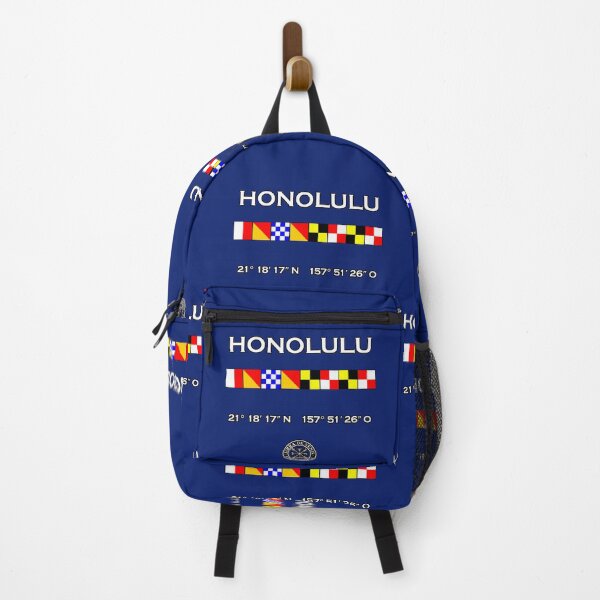 Item preview, Honolulu hawaii nautical flags designed and sold by TerradVents.