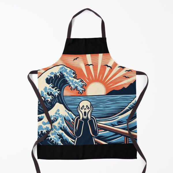 Item preview, The Great Scream off Kanagawa designed and sold by ArtFusion-Shop.