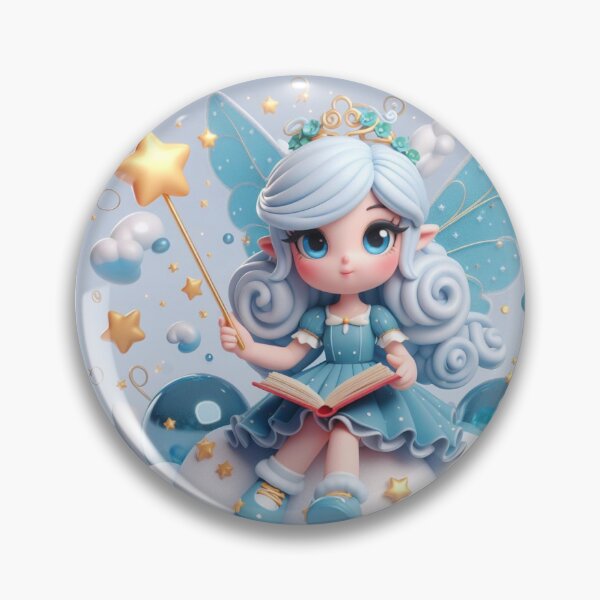 Item preview, Cute Blue Fairy designed and sold by JoyPhotoArt.