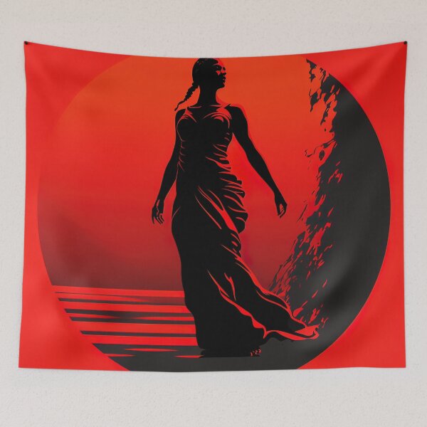 Item preview, Aphrodite | Red minimalism designed and sold by ComicsFactory.