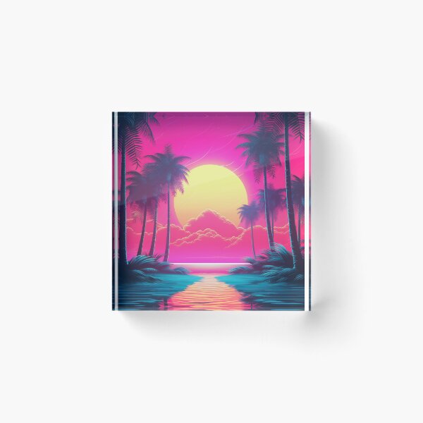 Item preview, Futuristic Echoes: Neon Dreamscape Reverie designed and sold by Mullet Monkey.