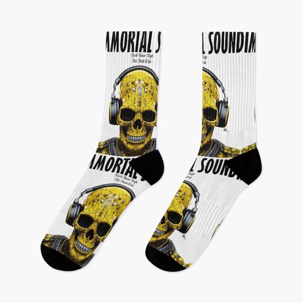 Item preview, Copy of Immortal Sound - The Skull Club, Skull, Skull, Headphones designed and sold by HIGUMAX.