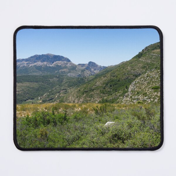 Item preview, Green mountain landscape, Sierra de Bernia y Ferrer designed and sold by Adriana Mueller.