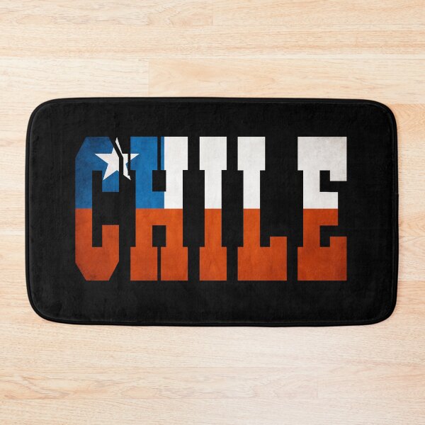 Item preview, Chile Country Flag Typography designed and sold by TravelWish.
