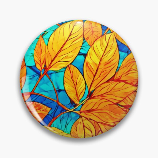 Item preview, Golden Fall Foliage: Bright Leaves Painting designed and sold by Health And Fitness Posts e-Store.
