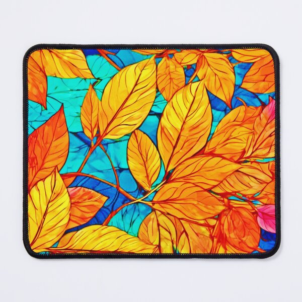Item preview, Golden Fall Foliage: Bright Leaves Painting designed and sold by Health And Fitness Posts e-Store.