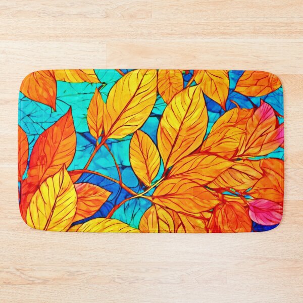 Item preview, Golden Fall Foliage: Bright Leaves Painting designed and sold by Health And Fitness Posts e-Store.