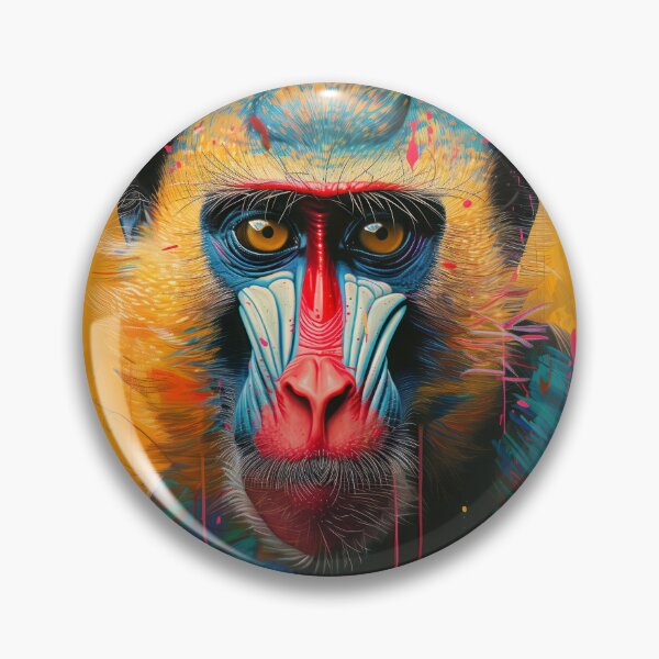 Item preview, The Dominant Mandrill designed and sold by Earth Celebration Designs.