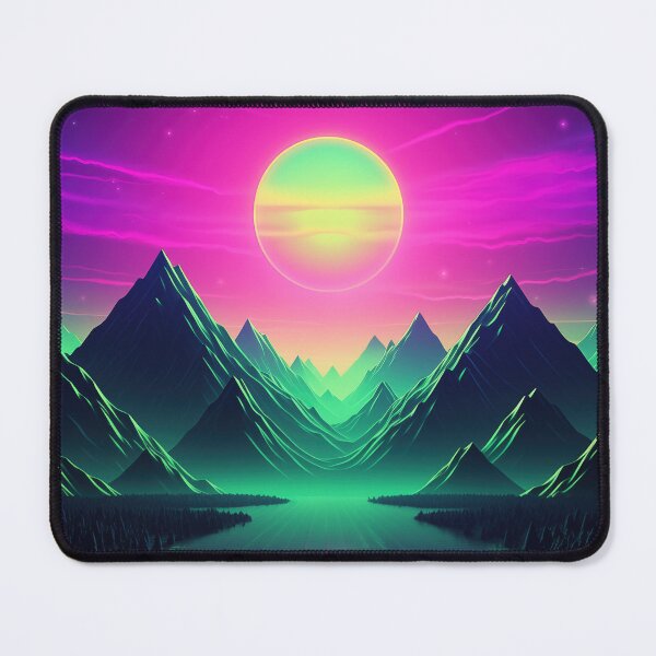 Item preview, Cybernetic Constellations: Ethereal Retrowave Odyssey designed and sold by Mullet Monkey.