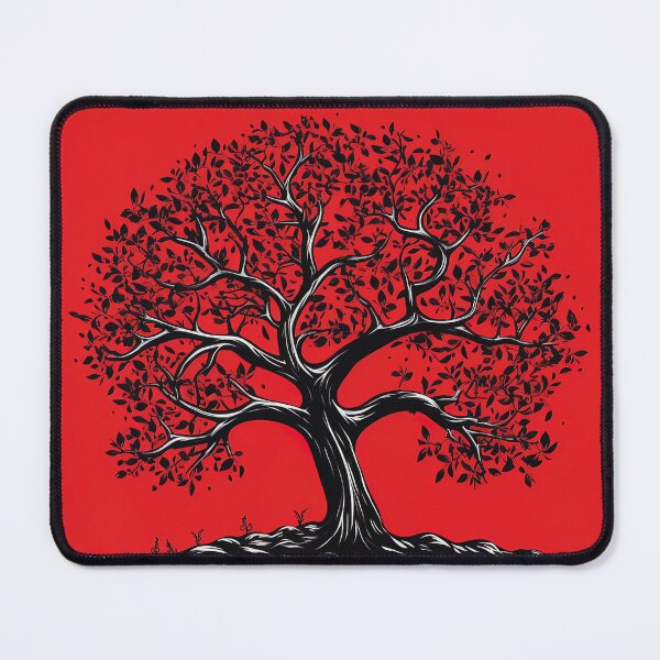 Item preview, Apple tree | Red minimalism designed and sold by ComicsFactory.
