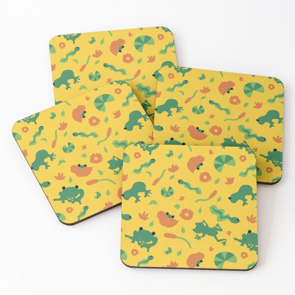 Item preview, Frog & Tadpoles Pattern designed and sold by RedRubi.