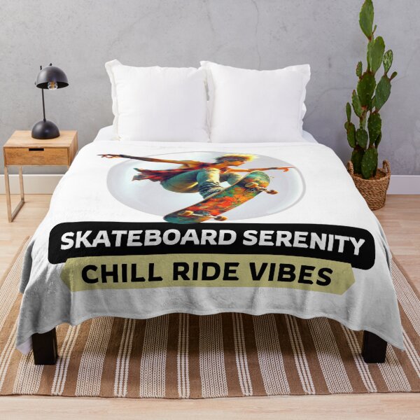 Item preview, Skateboard Serenity: Chill Ride Vibes designed and sold by Hungry-Murphy.