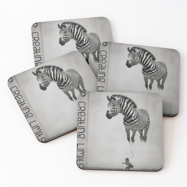 Item preview, Bansky Style Graffiti: Stop Creating Limits with Zebra Balloon designed and sold by MillennialVibe.
