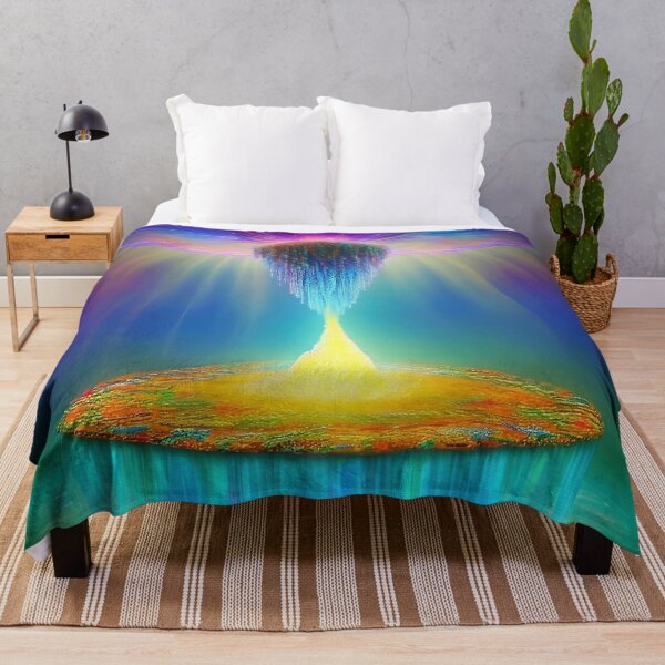 Item preview, Neon Sci-Fi Space Ship, Vibrant Holographic, Abstract Rapture designed and sold by Rhonda Brown.