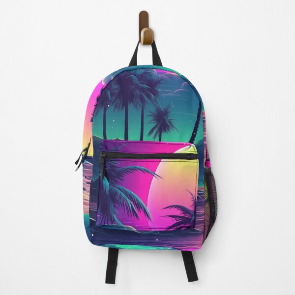 Item preview, Digital Mirage: Abstract Synthwave Cosmos designed and sold by Mullet Monkey.