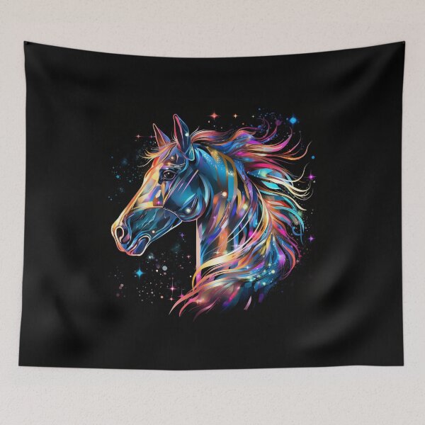 Item preview, Horse Village Children & Riders Equestrian Fans Gift designed and sold by Andrea-Design.