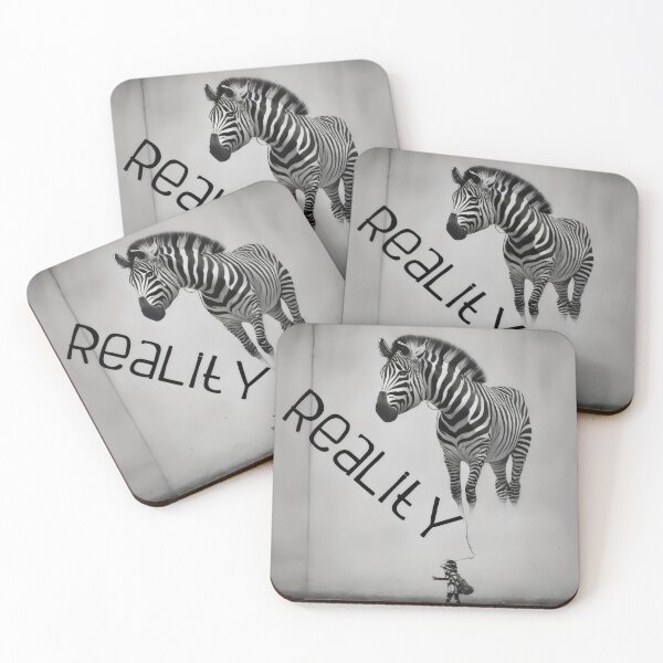 Item preview, Bansky Style Graffiti: Dreams Become Reality with Zebra Balloon designed and sold by MillennialVibe.