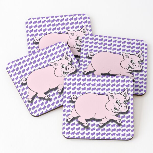 Item preview, piggy blotter style print  designed and sold by Jamester1.