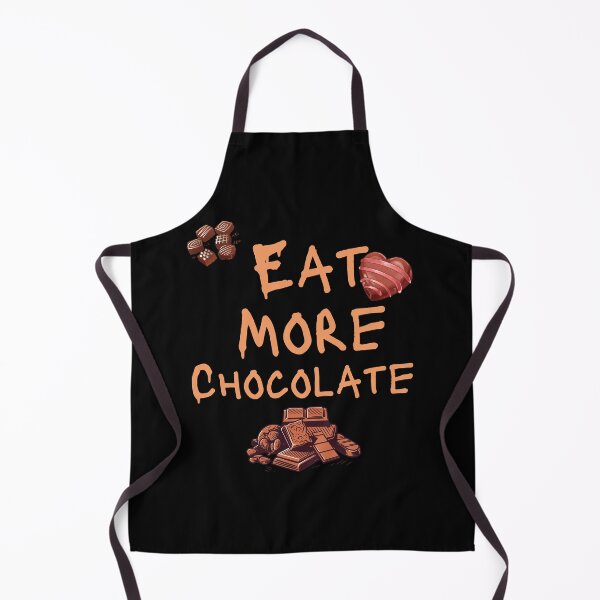 Item preview, Eat More Chocolate Funny Colorful Design designed and sold by EarthArtDesigns.