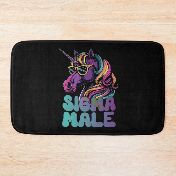 Item preview, Sigma Male Unicorn Funny Sarcastic Quotes Witty Jokes designed and sold by Chmielayka.